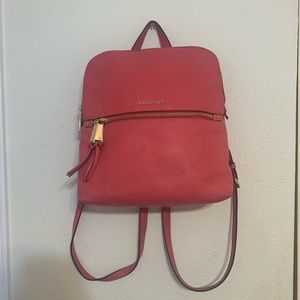 Pink Michael Kors Backpack Purse